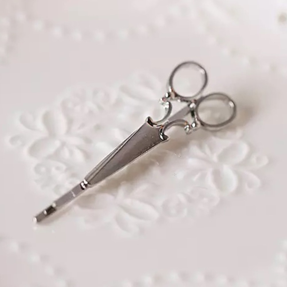 2 Pcs Decorative Scissor Hair Pins - Picture 8 of 13